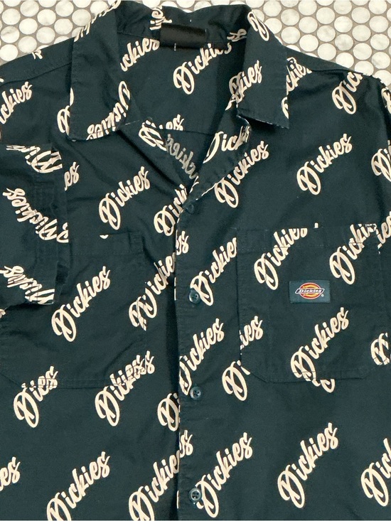 Dickies Other - Dickies 100th Anniversary Script Logo Black Shirt Size M